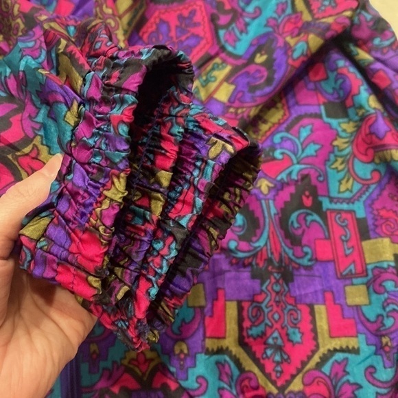 EUC RARE Vintage Sequence Windbreaker Jacket - Picture 9 of 11